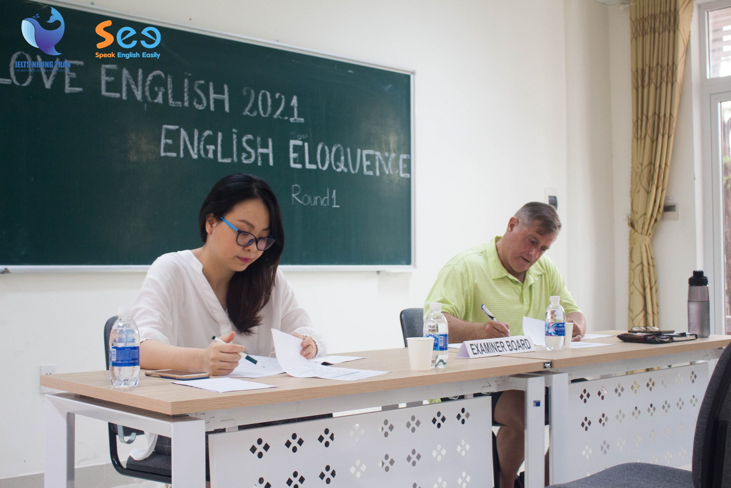 Cô Nhung tại vòng sơ loại cuộc thi I LOVE ENGLISH
